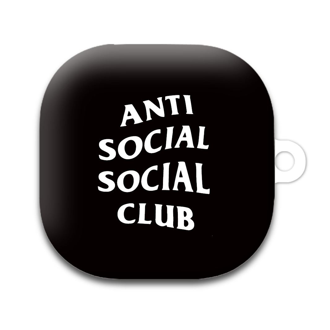 ANTI SOCIAL SOCIAL CLUB 갤럭시 버즈라이브 버즈프로 버즈2 블랙