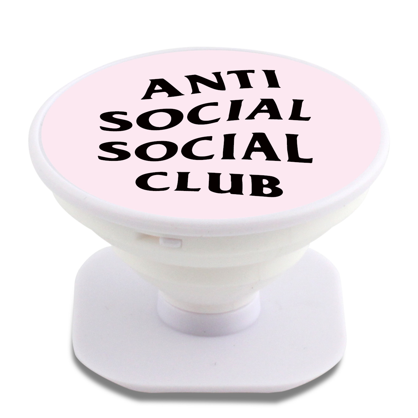 ANTI SOCIAL SOCIAL CLUB 스마트톡 원형 연핑크