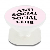 ANTI SOCIAL SOCIAL CLUB 스마트톡 원형 연핑크