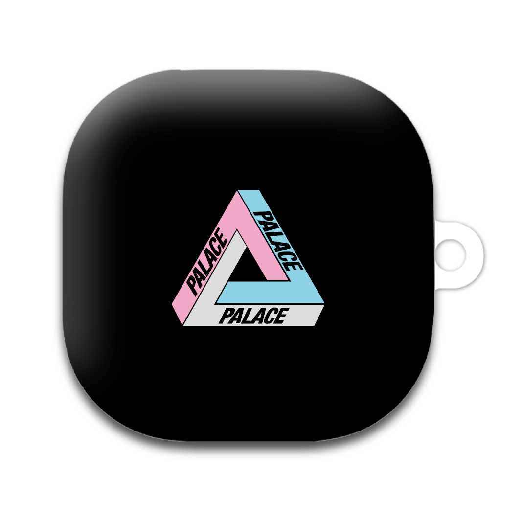 PALACE 갤럭시 버즈라이브 버즈프로 버즈2 블랙(핑크블루화이트)