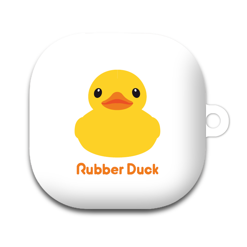 RUBBER DUCK 01 갤럭시 버즈라이브 버즈프로 버즈2