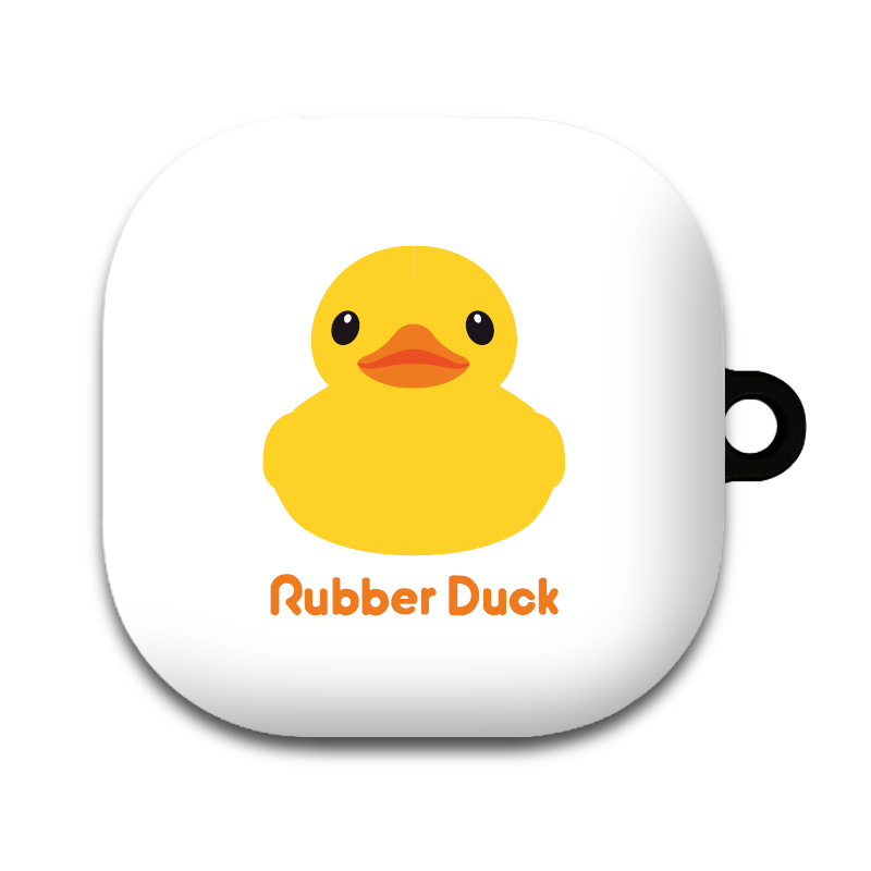 RUBBER DUCK 01 갤럭시 버즈라이브 버즈프로 버즈2